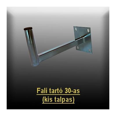 Fali antennatartó konzol 30 cm - kis talpas