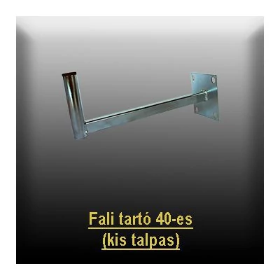 Fali antennatartó konzol 40 cm - kis talpas