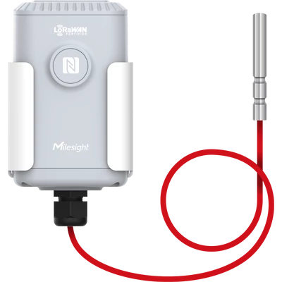 Milesight EM500-PT100-T800 LoRaWAN  ipari hőmérséklet érzékelő -50...+800 °C