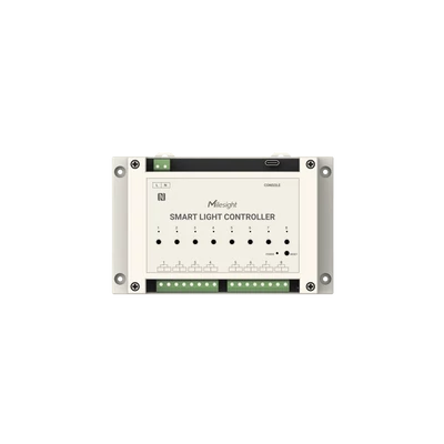 Milesight WS558 LoRaWAN Okos Világítás Vezérlő 8 Passzív Kapcsolóval
