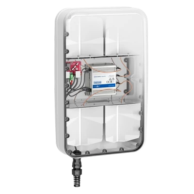 QuMax Omni Kültéri LTE & 5G + GPS Antenna és Tokozat Teltonika TRB500 átjáróhoz