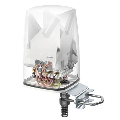 QuSpot Omni Kültéri LTE & 5G + GPS Antenna és Tokozat Teltonika TRB500 átjáróhoz