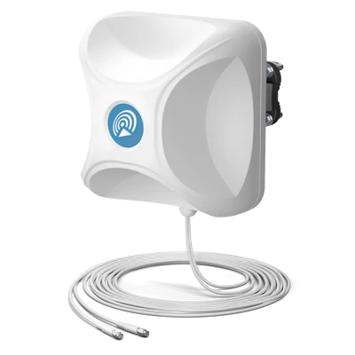 QuPanel AP5G2-G 5G/LTE MIMO 2x2 Irányított nagy teljesítményű többsávos antenna 600 - 6000MHz 5m kábellel