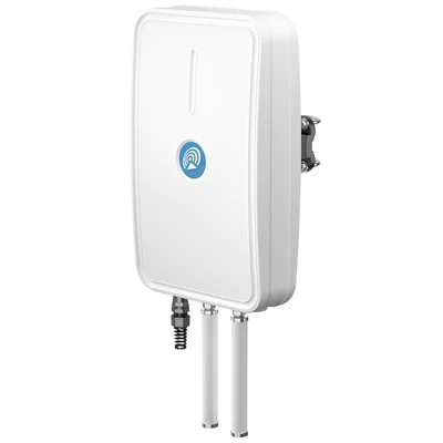 QuMax Omni Kültéri LTE & 5G + Wi-Fi + GPS Antenna és Tokozat Teltonika RUTX50 routerekhez