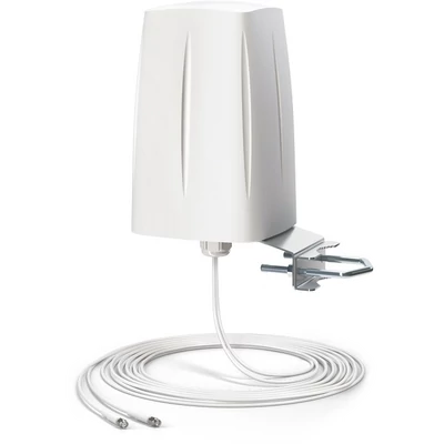 QuOmni AO5G2-G Omnidirectional ultraszéles sávú 5G/LTE MIMO 2x2 antenna 600-6000MHz, 5m kábellel