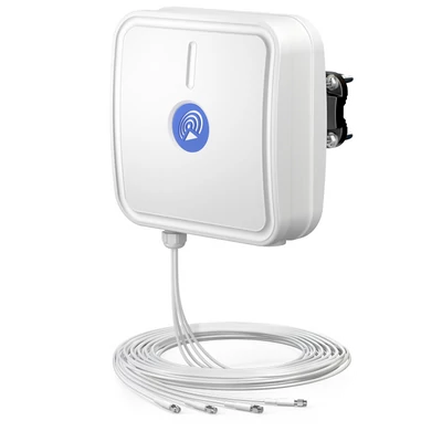 QuPanel Irányított nagy teljesítményű többsávos LTE MIMO 4x4 antenna 10m kábellel