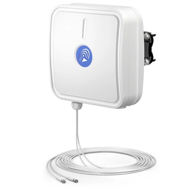 QuPanel Irányított nagy teljesítményű többsávos LTE MIMO 2x2 antenna 5m kábellel