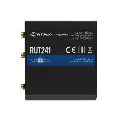 RUT241 Ipari Mobilnet Router 4G LTE WIFI