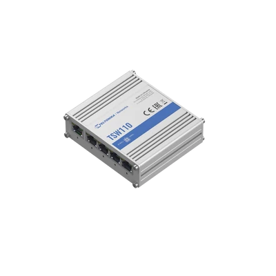 TSW110 Ipari Switch 5 x Gigabit Ethernet port Layer 2