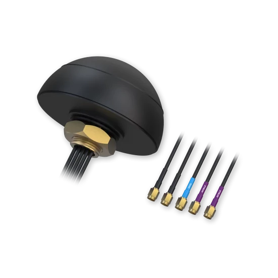 Teltonika PR1KCO28 COMBO MIMO Mobil/GNSS/WiFi SMA Beépíthető Antenna 