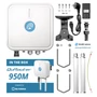 Kép 2/4 - QuRouter 950M Kültéri Ipari Router, RUT950, direct.LTE + 2x SIM card slot + 24V PoE PSU